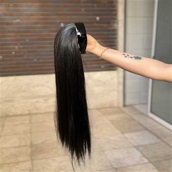 اکستنشن تلدار ساده مشکی قد ۷۰  