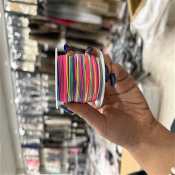 نخ هفت رنگ بافت مو 